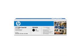 Toner HP CB540A schwarz, 2200 Seiten@5% Deckung, zu Color Laserjet CP1215/1515/1518/CM1312